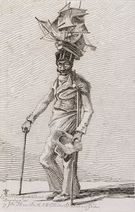 Joseph Johnson, de Etchings of Remarkable Beggars, Itinerant Traders and Other Persons..., 1815 - John Thomas after Smith