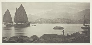 Un jonque de commerce de Canton, vers 1868 - John Thomson