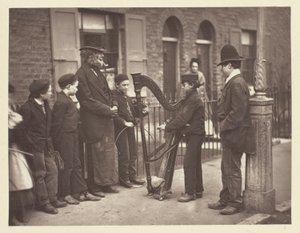 Musiciens de rue italiens - John Thomson