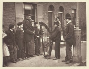 Musiciens de rue italiens - John Thomson