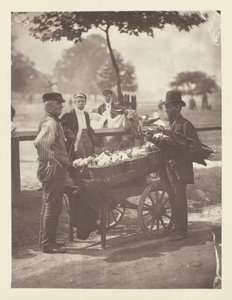 Marchands de champignons et de bière au gingembre