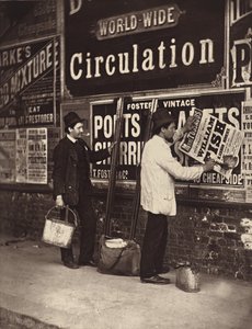 Publicité de rue - John Thomson