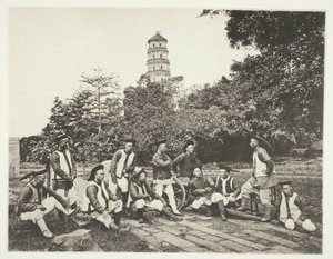 Soldats tartares, vers 1868 - John Thomson