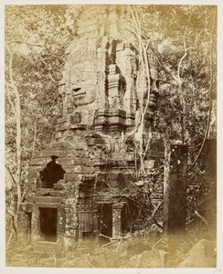 Le temple Bayon, Angkor Thom - John Thomson