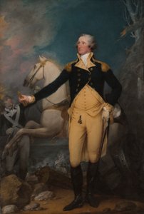 Le général George Washington à Trenton - John Trumbull