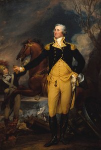 George Washington avant la Bataille de Trenton - John Trumbull