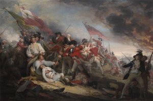 La Bataille de Bunkers Hill le 17 juin 1775 - John Trumbull