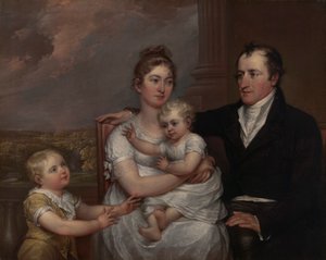 La famille Vernet - John Trumbull