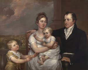 La famille Vernet, 1806 - John Trumbull