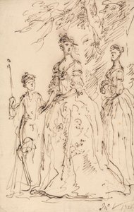 Trois Dames - John Vanderbank