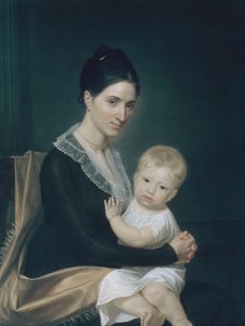 Mme Marinus Willett et son fils Marinus Jr., vers 1802 - John Vanderlyn