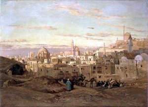 Le Caire depuis le sud - John Varley