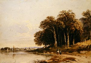 Paysage fluvial - John Varley