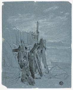 Stockade près de la côte - John Varley