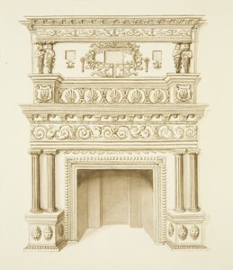 Cheminée dans la 