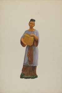Figure de magasin de thé, vers 1938 - John W Kelleher
