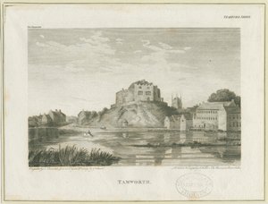 Château de Tamworth : gravure, nd [vers 1798]