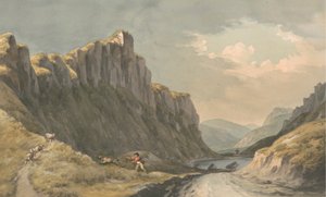 Craig y Ladron - Le précipice des voleurs - John Warwick Smith
