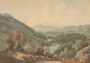 Le passage de Killiecrankie - John Warwick Smith