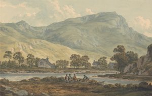 Le prieuré de Beddgelert, Caernarfonshire - John Warwick Smith