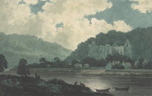 Abbaye de Tintern au clair de lune - John Warwick Smith