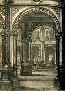 Cour centrale ou de prêt, Musée de South Kensington, vers 1860, 1881 - John Watkins