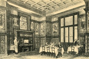 Salle à manger Est ou Grill Room, vers 1860s, 1881 - John Watkins