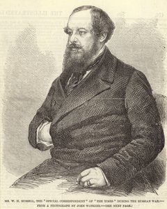 Portrait de Sir William Howard Russell - John Watkins