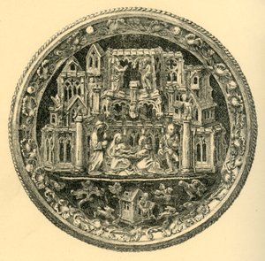 Morse en argent doré (milieu du 15ème siècle, 1881)
