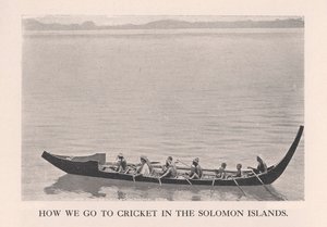 Comment nous allons au cricket dans les îles Salomon, 1912 - John Watt Beattie