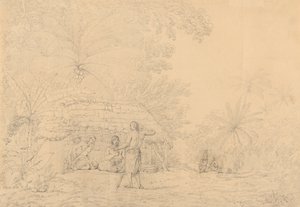 Une vue à Annamooka - John Webber