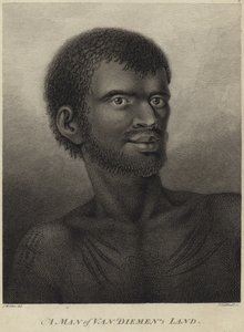 Un homme de la Terre de Van Diemen - John Webber