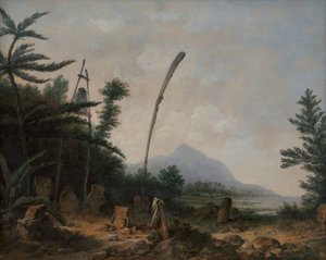 Cimetière dans les mers du Sud - John Webber