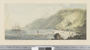 Vue de Karakakooa, à Owyhee, c.1783-84 - John Webber