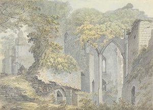 Château de Goodrich sur la Wye, Hertfordshire - John Webber