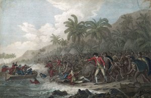 La mort du capitaine James Cook le 14 février