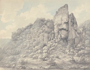 Rochers dans le Derbyshire
