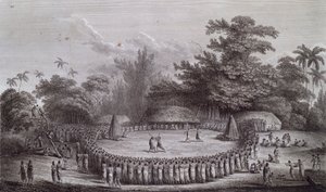 Îles Tonga : Cérémonie d