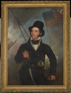 Portrait du capitaine Samuel Chester Reid - John Wesley Jarvis