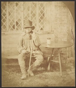 [Homme assis à une table] - John Whistler