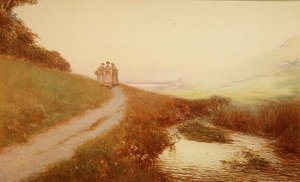 Ruisseau et mer, Branscombe