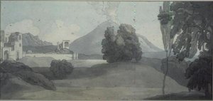 Vésuve, Naples - John White Abbott