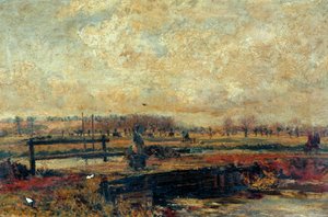 La rivière Colne à Rickmansworth - John William Buxton Knight