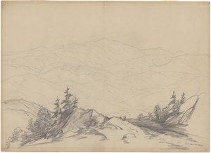 Paysage de Montagne - John William Casilear