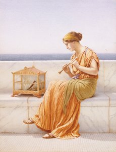Une chanson sans paroles, 1919 - John William Godward