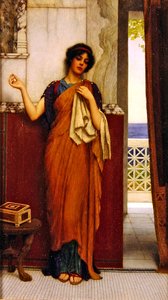 Un point dans le temps (Pensées oisives) - John William Godward
