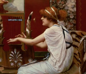 La muse Erato à sa lyre, 1895