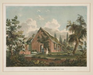 Église de Blanford, Petersburg, Virginie - John William Hill