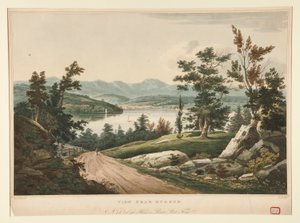 Vue près de Hudson - John William Hill