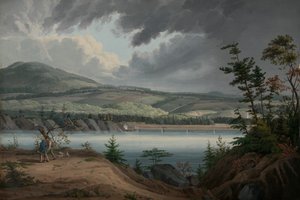 Vue de Cohoes - John William Hill
